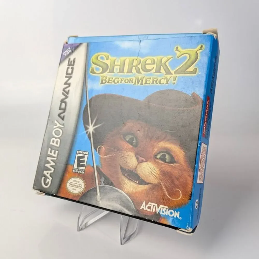 Shrek 2 Beg for Mercy - Authentic and Tested - GBA